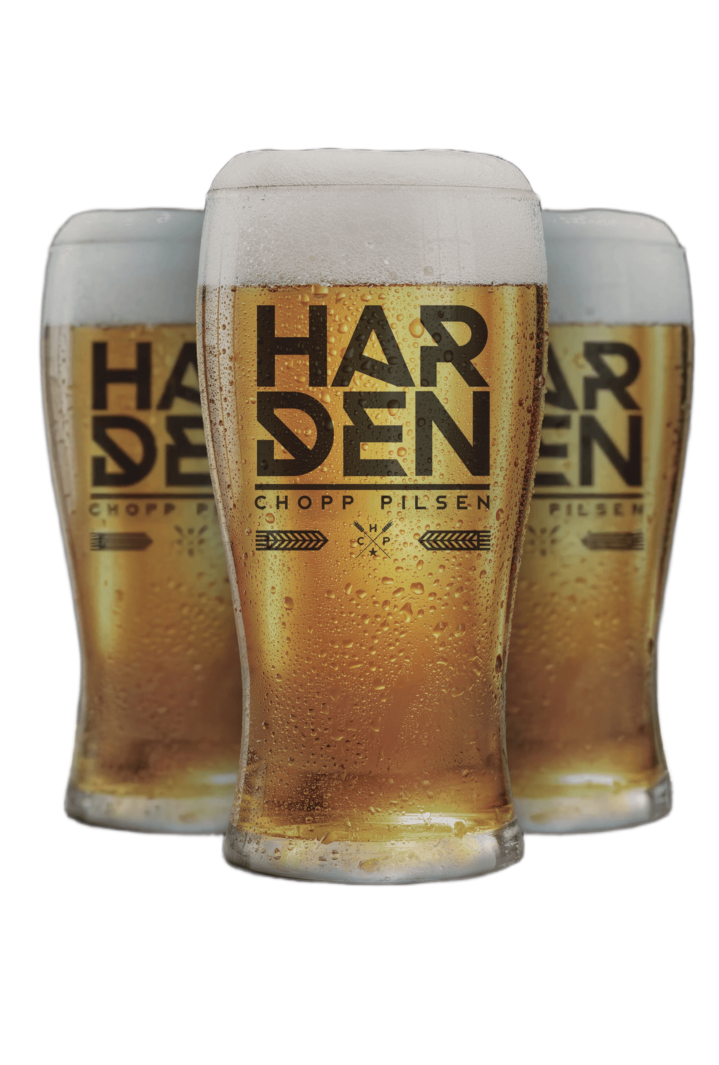 Chopp Harden — Três Copos Pilsen